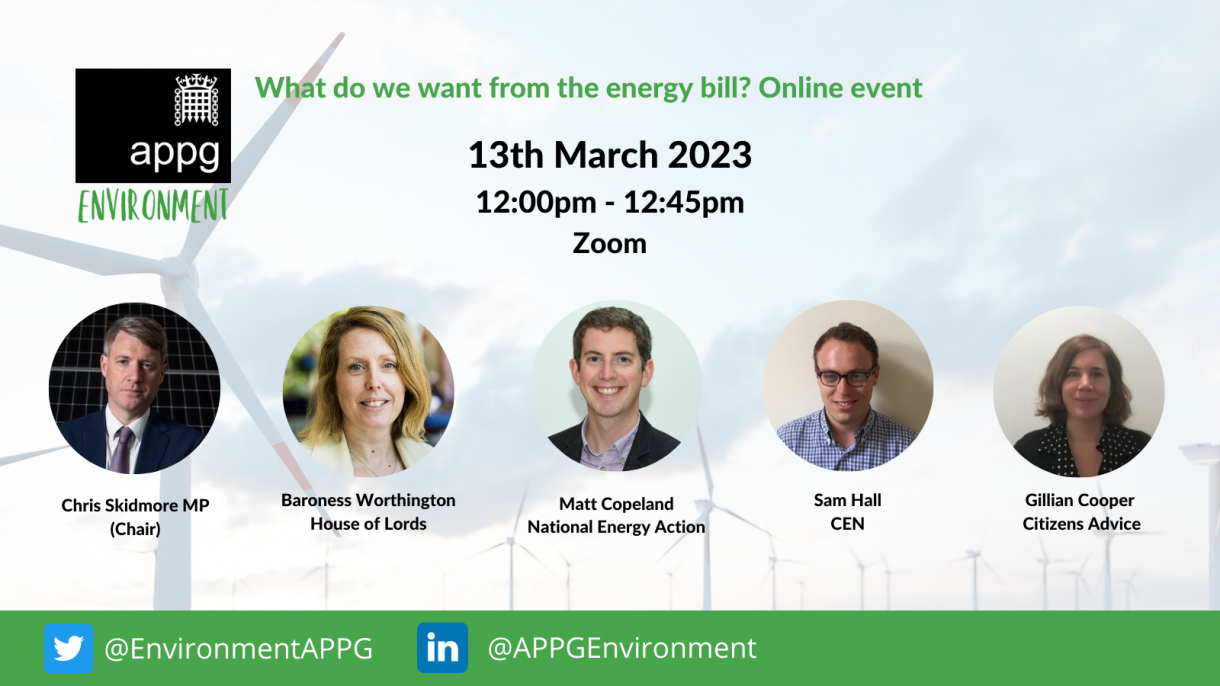 Energy Bill event