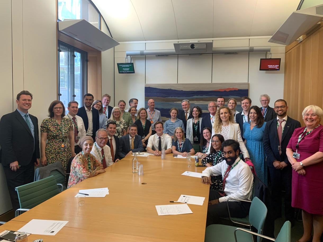 MPs and peers gather in parliament